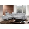 J&M Furniture Olivia Premium Leather Sectional In Left / Right Facing Chaise