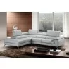 J&M Furniture Olivia Premium Leather Sectional In Left / Right Facing Chaise - J&M Furniture Olivia Premium Leather Sectional In Left / Right Facing Chaise
