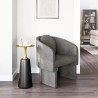 Olya Accent Chair Truffle in Gray- Lifestyle 1