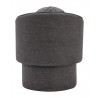 Olya Accent Chair Truffle in Gray- Back view 1