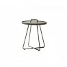 Cane-Line On-The-Move Side Table, Small Olive Green  - Cane-Line On-The-Move Side Table, Small Olive Green 