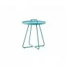 Cane-Line On-The-Move Side Table, Small Aqua - Cane-Line On-The-Move Side Table, Small Aqua