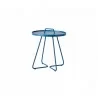 Cane-Line On-The-Move Side Table, Small Dusty Blue - Cane-Line On-The-Move Side Table, Small Dusty Blue