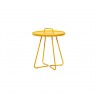 Cane-Line On-The-Move Side Table, Small Yellow 