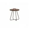 Cane-Line On-The-Move Side Table, Small Mocca, aluminium - Cane-Line On-The-Move Side Table, Small Mocca, aluminium
