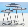 Cane-Line On-The-Move Side Table, Large Beach view