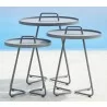 Cane-Line On-The-Move Side Table, Large Beach view - Cane-Line On-The-Move Side Table, Large Beach view