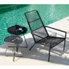 Cane-Line On-The-Move Side Table, Large Side pool View - Cane-Line On-The-Move Side Table, Large Side pool View
