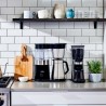 Oxo Barista Brain 9-cup Coffee Maker In Black/Silver - Kitchen Lifestyle
