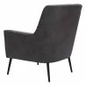 Zuo Modern Ontario Accent Chair Vintage Black- Back-side View - Zuo Modern Ontario Accent Chair Vintage Black- Back-side View