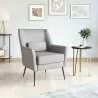 Zuo Modern Ontario Accent Chair Vintage Gray- Lifestyle - Zuo Modern Ontario Accent Chair Vintage Gray- Lifestyle