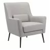 Zuo Modern Ontario Accent Chair Vintage Gray- Angled View - Zuo Modern Ontario Accent Chair Vintage Gray- Angled View