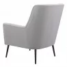 Zuo Modern Ontario Accent Chair Vintage Gray- Back-side View - Zuo Modern Ontario Accent Chair Vintage Gray- Back-side View