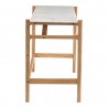 Moe's Home Collection Harbor Desk in Natural Oak - Side Angle