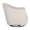 Sunpan Silvana Glider Lounge Chair - Moto Stucco - Side View