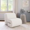 Opam Accent Chair in White- Lifestyle 1
