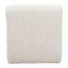 Opam Accent Chair in White- back view 1 - Opam Accent Chair in White- back view 1