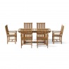 Anderson Teak Rectangular Extension Table and Wilshire Dining Armchair 