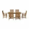 Anderson Teak Rectangular Extension Table and Wilshire Dining Armchair  - Anderson Teak Rectangular Extension Table and Wilshire Dining Armchair 