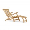 Anderson Teak 2 Royal Steamers and Bahama 20" Side Round Folding Table 3