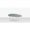 DecoScape Organic Leaf Nesting Table - Angled View - DecoScape Organic Leaf Nesting Table - Angled View