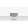 DecoScape Organic Leaf Nesting Table - Front View - DecoScape Organic Leaf Nesting Table - Front View