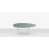 DecoScape Organic Leaf Nesting Table - Side View - DecoScape Organic Leaf Nesting Table - Side View