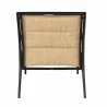 Woodard Orion Padded Sling Lounge Chair with Arms - Back - Woodard Orion Padded Sling Lounge Chair with Arms - Back