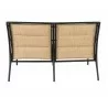 Woodard Orion Padded Sling Armless Love Seat - Back - Woodard Orion Padded Sling Armless Love Seat - Back