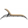 Woodard Orion Padded Sling Chaise Lounge - Side