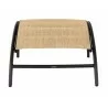 Woodard Orion Padded Sling Ottoman - Front - Woodard Orion Padded Sling Ottoman - Front