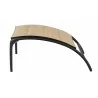 Woodard Orion Padded Sling Ottoman - Side - Woodard Orion Padded Sling Ottoman - Side