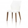 Essentials For Living Oslo Dining Chair - Alabaster - Angled