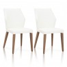 Essentials For Living Oslo Dining Chair - Alabaster - Set of 2