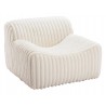 Osterbro Accent Chair in Cream- Side view 3