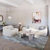 Osterbro Accent Chair in Cream- Lifestyle 1