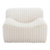 Osterbro Accent Chair in Cream- front view 1
