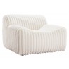 Osterbro Accent Chair in Cream- Side view 1