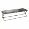 Moe's Home Collection Rossi Bench - Front Side Angle - Moe's Home Collection Rossi Bench - Front Side Angle