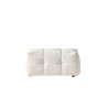 Cloud Ottoman in Beige-front view