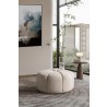 Lune Ottoman in Taupe- Lifestyle 1