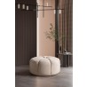 Lune Ottoman in Taupe- Lifestyle 2