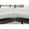 Bellini Nicole Sectional White .35612- Front Closeup View