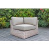 Outsy Alejandra Wicker Corner Sofa 