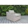 Outsy Alejandra Wicker Lounge Sofa  - Outsy Alejandra Wicker Lounge Sofa 