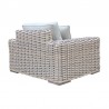 Outsy Anna Wicker Lounge Chair - Back Angled