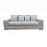 Outsy Anna Wicker Lounge Sofa - Front