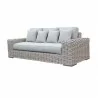 Outsy Anna Wicker Lounge Sofa - Angled - Outsy Anna Wicker Lounge Sofa - Angled