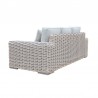 Outsy Anna Wicker Lounge Sofa - Back Angled