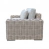 Outsy Anna Wicker Lounge Chair - Side